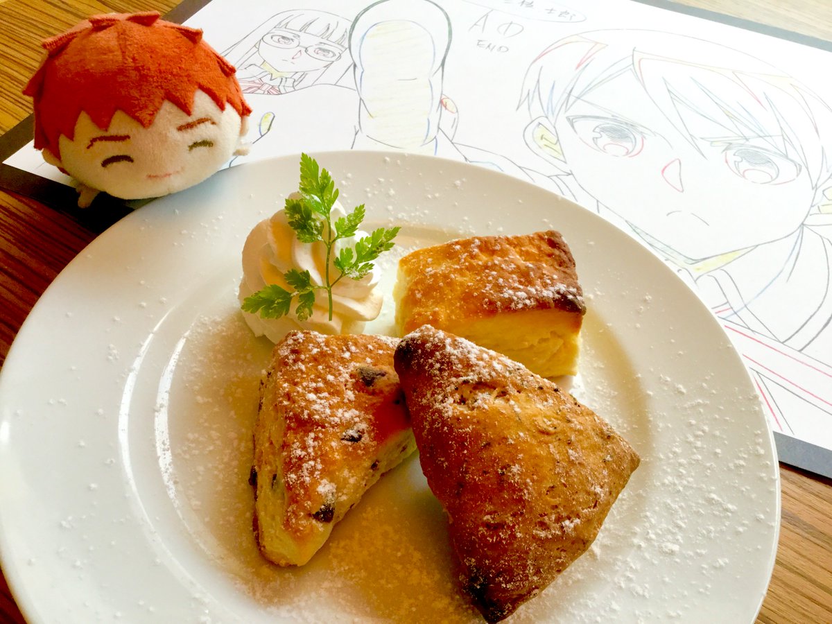 【ufotablecafe TOKYO】「衛宮さんちの今日のごはん」第10期コラボカフェにて復刻提供中の「サクサクスコー 【ufotablecafe TOKYO】「衛宮さんちの今日のごはん」第10期コラボカフェにて復刻提供中の「サクサクスコー