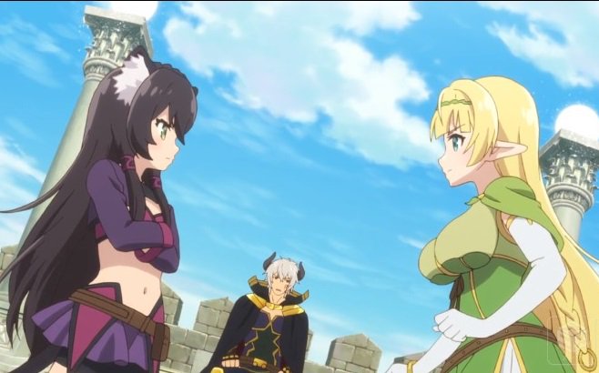 「異世界魔王と召喚少女の奴隷魔術」1話。ものすごく強い魔王だけど内心ヘタレなのはどっかのアインズ様みたい。レムは重いモノ 「異世界魔王と召喚少女の奴隷魔術」1話。ものすごく強い魔王だけど内心ヘタレなのはどっかのアインズ様みたい。レムは重いモノ