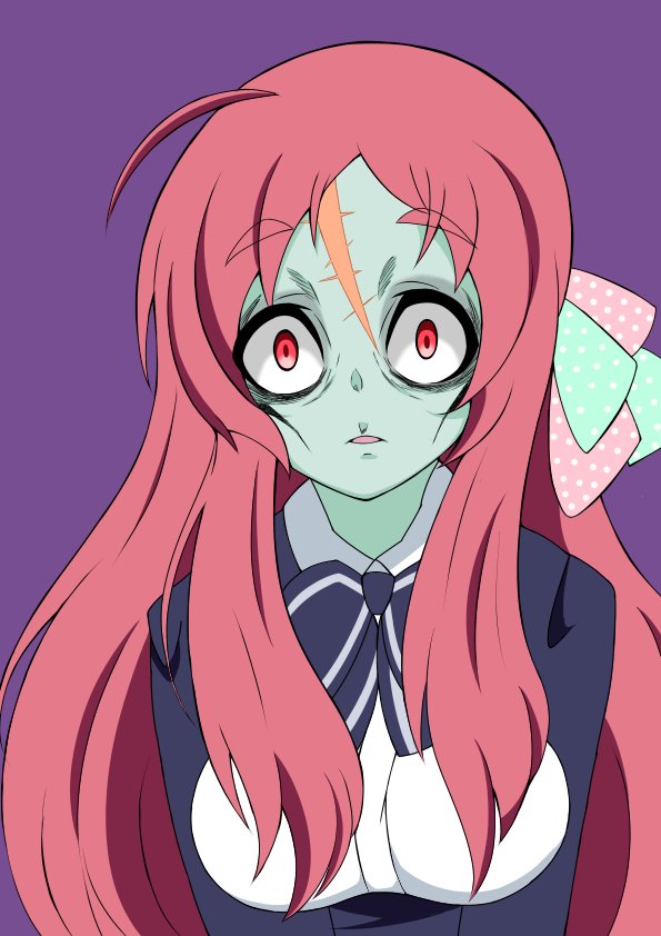 ゾンビランドサガの源さくらちゃんです、アイドルなので皆さん応援宜しくお願いします! ゾンビランドサガの源さくらちゃんです、アイドルなので皆さん応援宜しくお願いします!