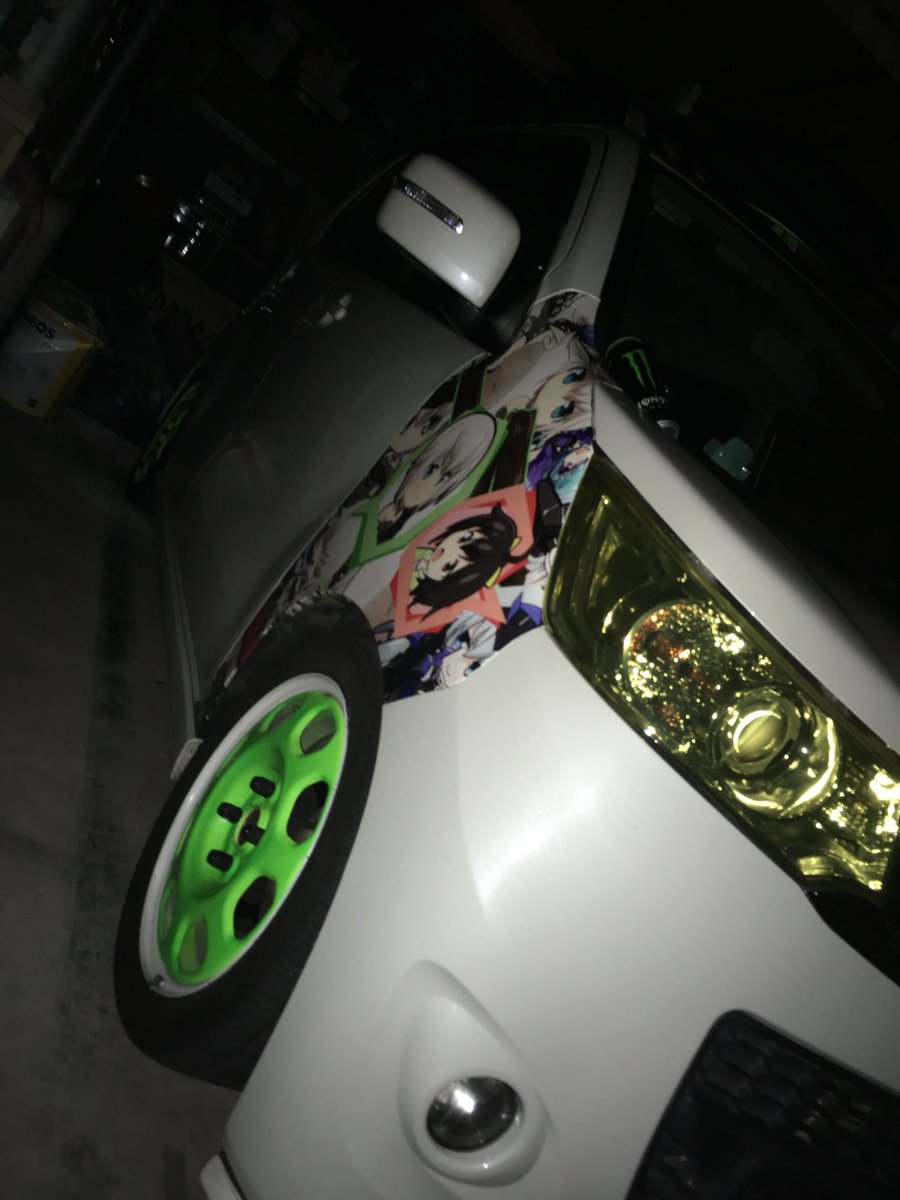 無事お家に着きましたFAガール痛車は来年次の車でまたやります、冬眠の準備です 無事お家に着きましたFAガール痛車は来年次の車でまたやります、冬眠の準備です