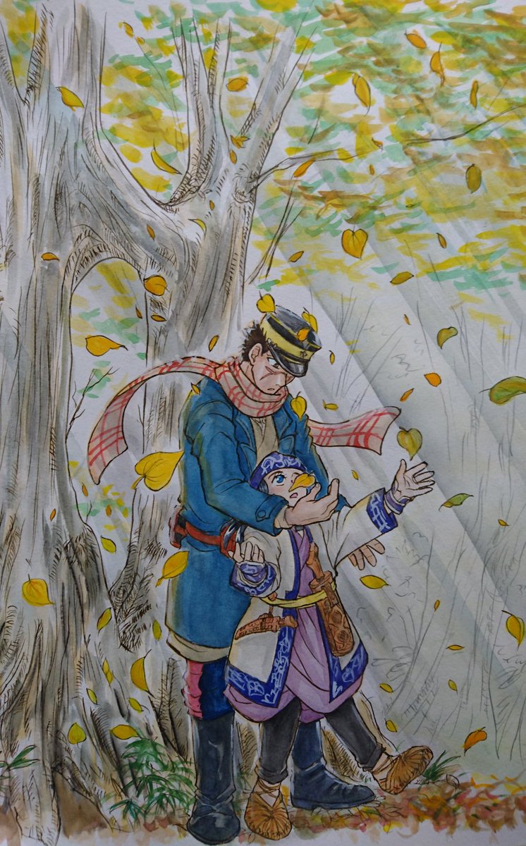 落ち葉追うその先時間切れで、続きの絵の色塗りは明日だな~…『秘密』みたいに頭ン中の映像がまんま再現できりゃあ良いんだが、 落ち葉追うその先時間切れで、続きの絵の色塗りは明日だな~…『秘密』みたいに頭ン中の映像がまんま再現できりゃあ良いんだが、