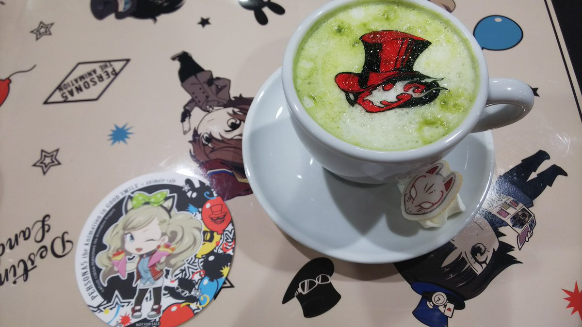 土曜、ツキプロの脱出ゲームとペルソナ5のアニカフェ行ってきました🎵 土曜、ツキプロの脱出ゲームとペルソナ5のアニカフェ行ってきました🎵