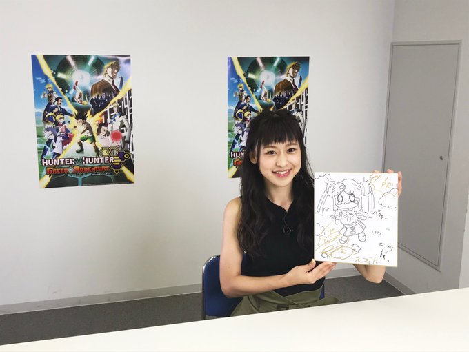 【グリアド情報局!第2回放送中! 】第2回収録時の徳井さんのオフショットを公開!色紙のイラストは徳井さん直筆の「スフィカ 【グリアド情報局!第2回放送中! 】第2回収録時の徳井さんのオフショットを公開!色紙のイラストは徳井さん直筆の「スフィカ
