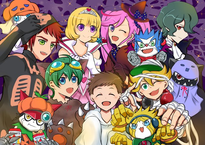 アプモンでハロウィン🎃✨アニメでハロウィン回はあったけれど、今思えばまだみんなが知り合ってない頃だったので、みんな揃って アプモンでハロウィン🎃✨アニメでハロウィン回はあったけれど、今思えばまだみんなが知り合ってない頃だったので、みんな揃って