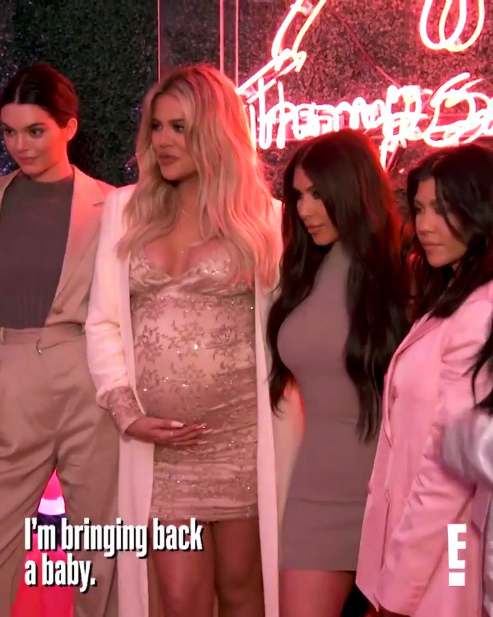 RT @KUWTK: Excited. Crazy. Blessed. ???? Don’t miss @KhloeKardashian's baby shower Sunday on a new episode of #KUWTK! https://t.co/oGjfQITPDF