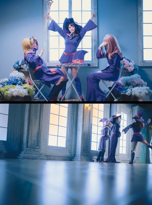 #リトルウィッチアカデミア“アコ、一体何をするんだよ??”💦💦💦Ako: Rotte: Sucy: photo:me2 #リトルウィッチアカデミア“アコ、一体何をするんだよ??”💦💦💦Ako: Rotte: Sucy: photo:me2