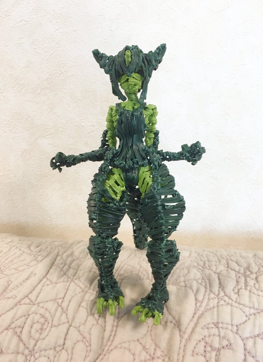 #ビニール針金特撮 ウルトラ怪獣擬人化計画のゴモたんを作りました #ビニール針金特撮 ウルトラ怪獣擬人化計画のゴモたんを作りました