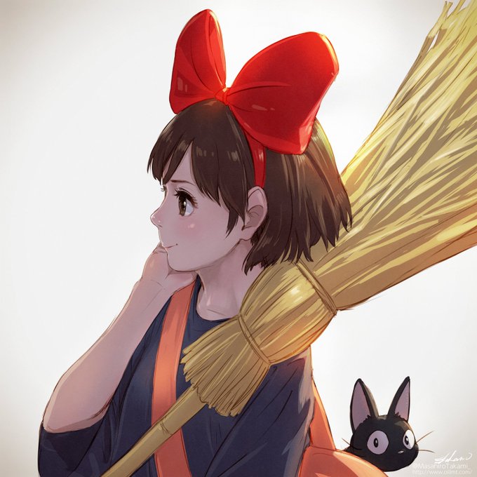 魔女の宅急便のキキの横顔‼️エボシ様の絵で新しくフォロワー様になってくださった方々ありがとうございまーす😆👍ジブリ絵でフ 魔女の宅急便のキキの横顔‼️エボシ様の絵で新しくフォロワー様になってくださった方々ありがとうございまーす😆👍ジブリ絵でフ