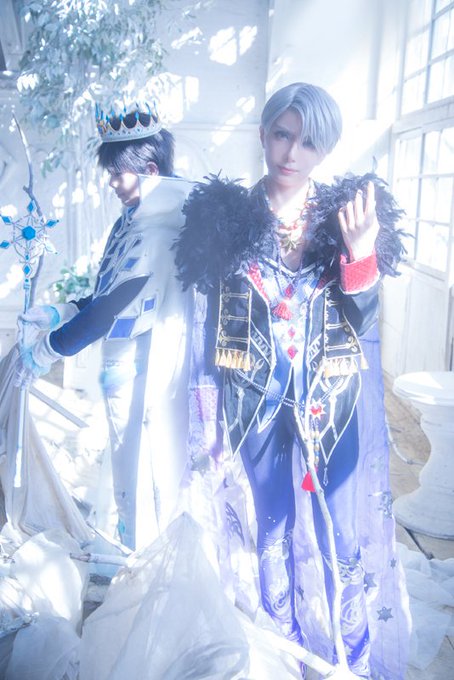 【※コスプレ写真注意】ユーリ!!! on ICE 夢100コラボ月覚醒ヴィクトル キリエさん太陽覚醒勇利 hiroPho 【※コスプレ写真注意】ユーリ!!! on ICE 夢100コラボ月覚醒ヴィクトル キリエさん太陽覚醒勇利 hiroPho