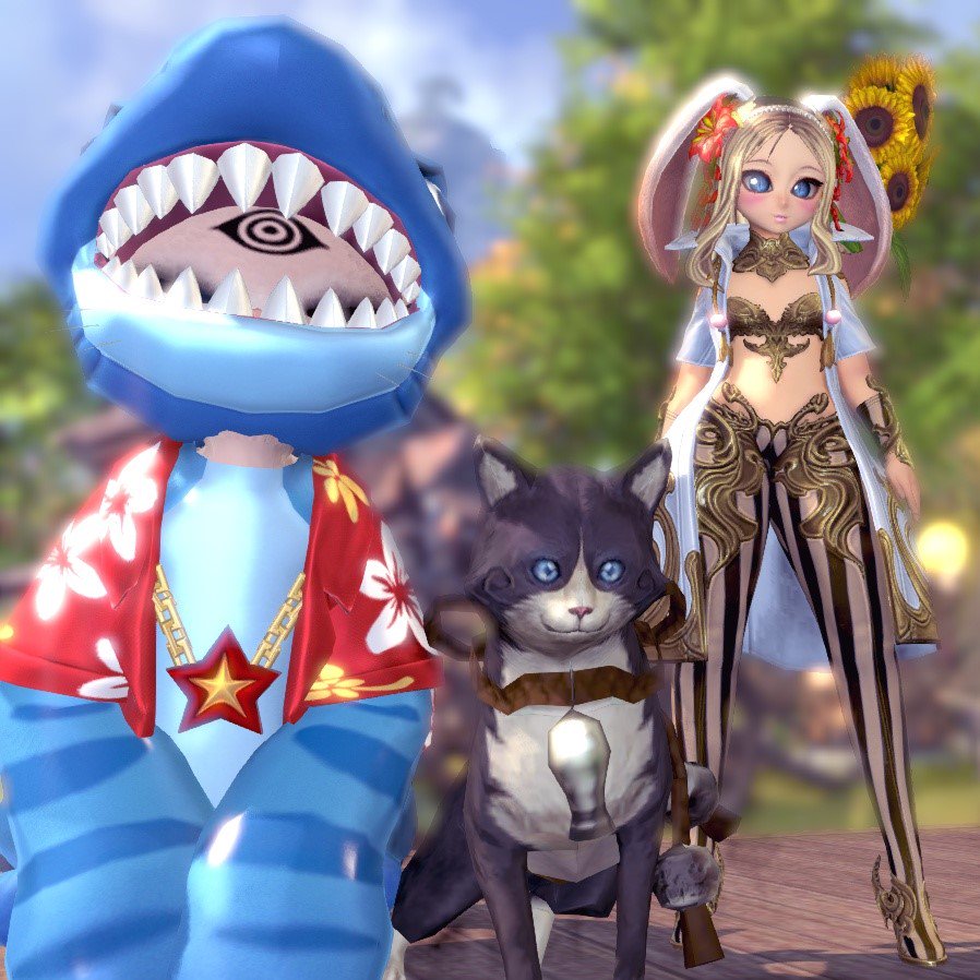 どっちも猫じゃない(`・ω・´)#ブレイドアンドソウル#ブレソ#BnS どっちも猫じゃない(`・ω・´)#ブレイドアンドソウル#ブレソ#BnS