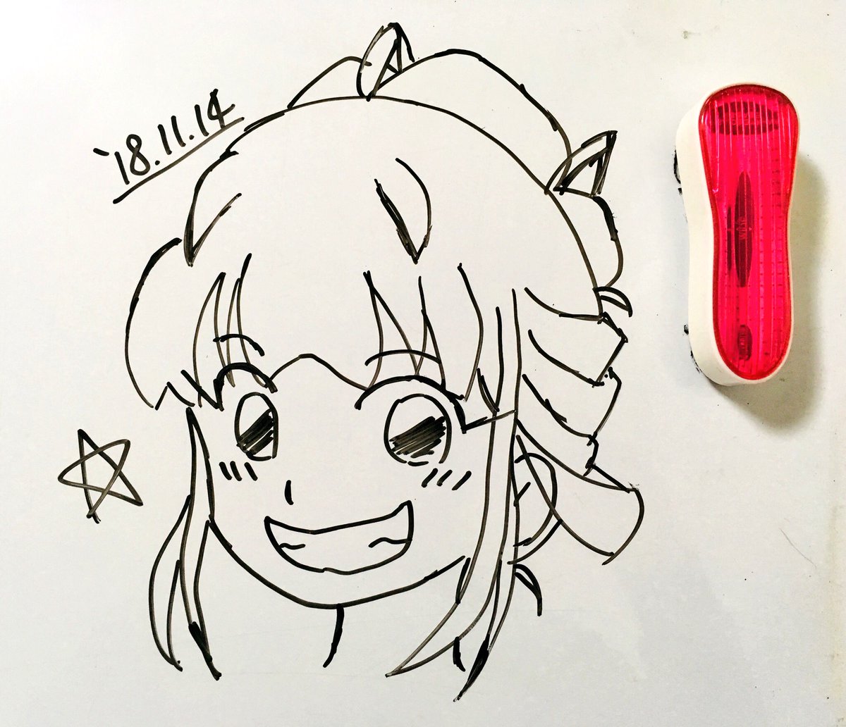宇宙よりも遠い場所今夜の、ひなた!ホワイトボードは良いぞ!と、何処からか神のお告げがあったので、娘のを使って描いてみまし 宇宙よりも遠い場所今夜の、ひなた!ホワイトボードは良いぞ!と、何処からか神のお告げがあったので、娘のを使って描いてみまし