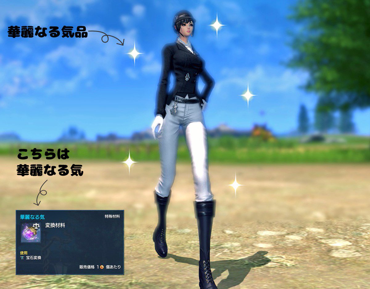 「華麗なる気品が抑えきれなくってよ!ところでこの世界に馬って居たかしら・・・」#ブレイドアンドソウル 「華麗なる気品が抑えきれなくってよ!ところでこの世界に馬って居たかしら・・・」#ブレイドアンドソウル