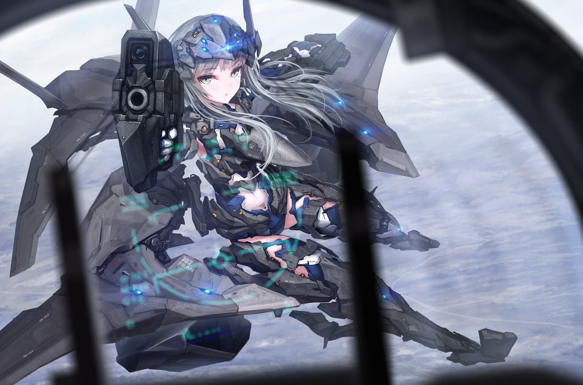 #私を布教してメカ娘とかストライクウィッチーズ的な何かとか武装JKとか描いてます。 #私を布教してメカ娘とかストライクウィッチーズ的な何かとか武装JKとか描いてます。