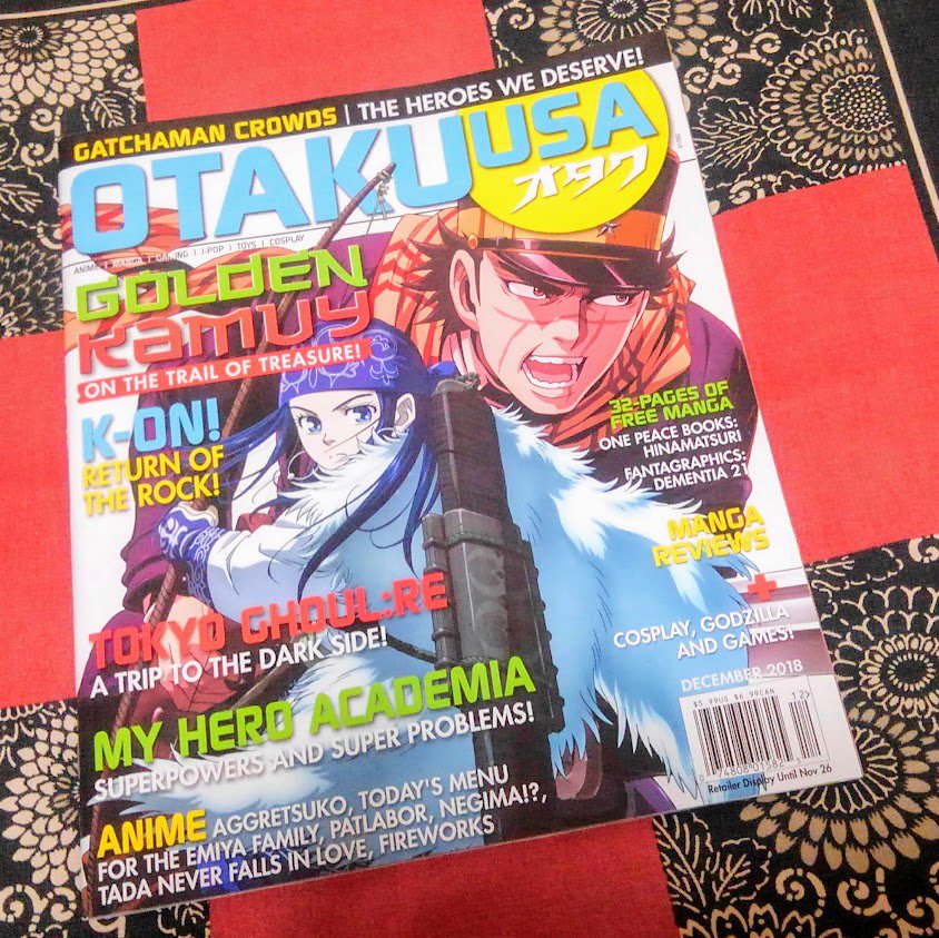 あとせっかくなのでオタク情報誌も買ってみた。何故か英訳されたヒナまつりが載っている。 あとせっかくなのでオタク情報誌も買ってみた。何故か英訳されたヒナまつりが載っている。