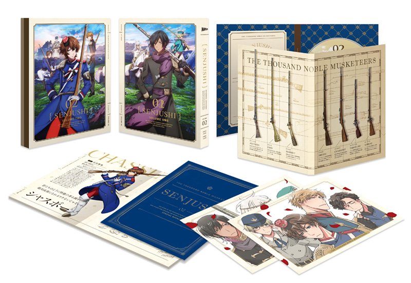 ☆ライブ情報☆アニメBlu-ray&DVD「千銃士 vol.02」に封入されている『千銃士絶対高貴LIVE!』チケット優 ☆ライブ情報☆アニメBlu-ray&DVD「千銃士 vol.02」に封入されている『千銃士絶対高貴LIVE!』チケット優