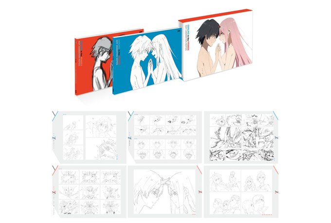 【予約受付中】発売を来週に控えた「DARLING in the FRANXX KEY ANIMATION NOTES」の 【予約受付中】発売を来週に控えた「DARLING in the FRANXX KEY ANIMATION NOTES」の