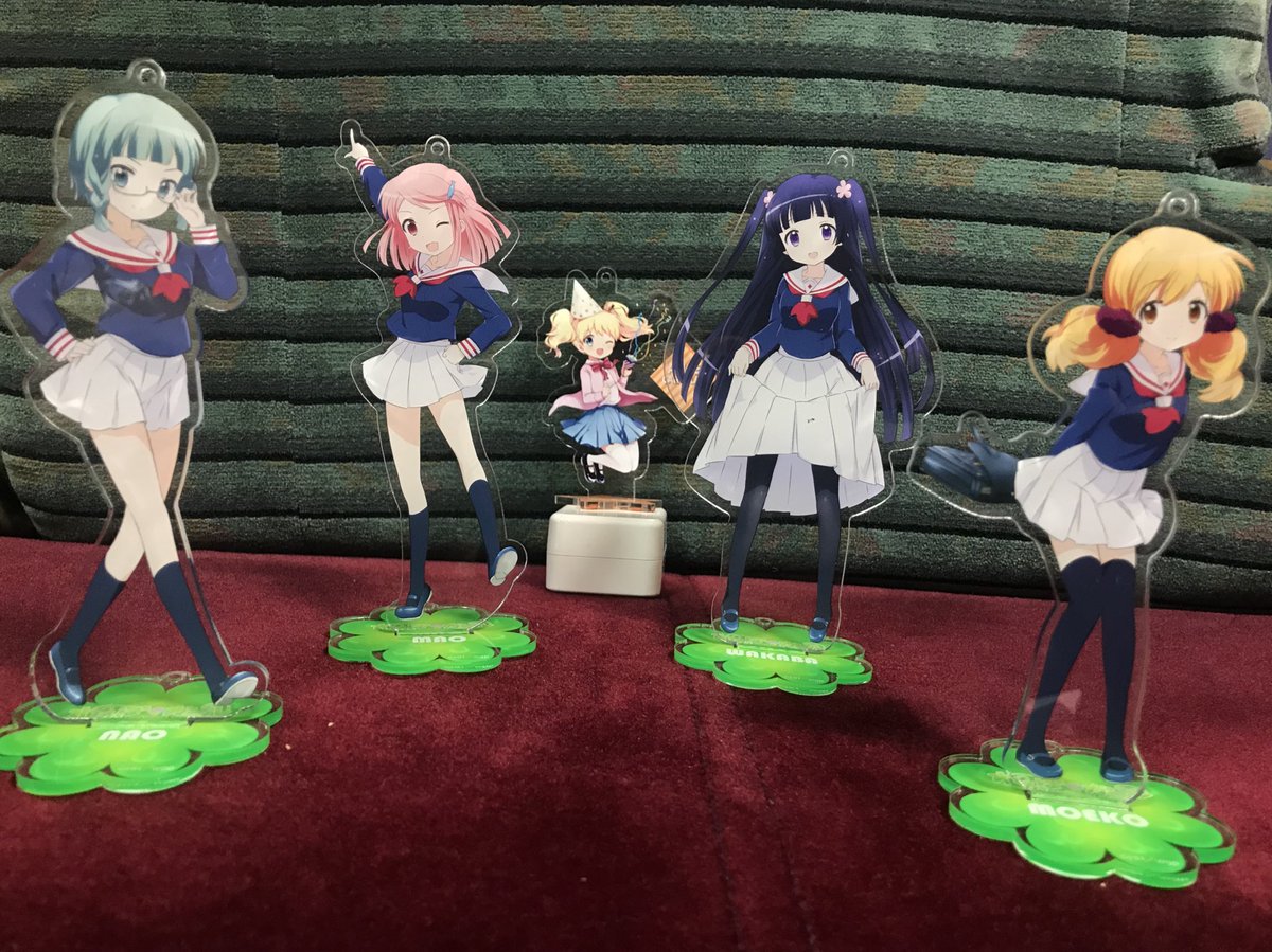 〜w〜ノ ただいま〜 アトレ×きらら展でわかば*ガールの4人組アクスタを連れて帰りましたw まさかこのタイミングで来てく 〜w〜ノ ただいま〜 アトレ×きらら展でわかば*ガールの4人組アクスタを連れて帰りましたw まさかこのタイミングで来てく