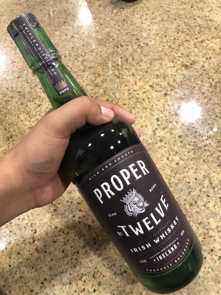 RT @jonnymedina9711: Proper twelve for a proper 21st birthday ???????? finally 21 ???????? @ProperWhiskey @TheNotoriousMMA https://t.co/qeN0B89KNY