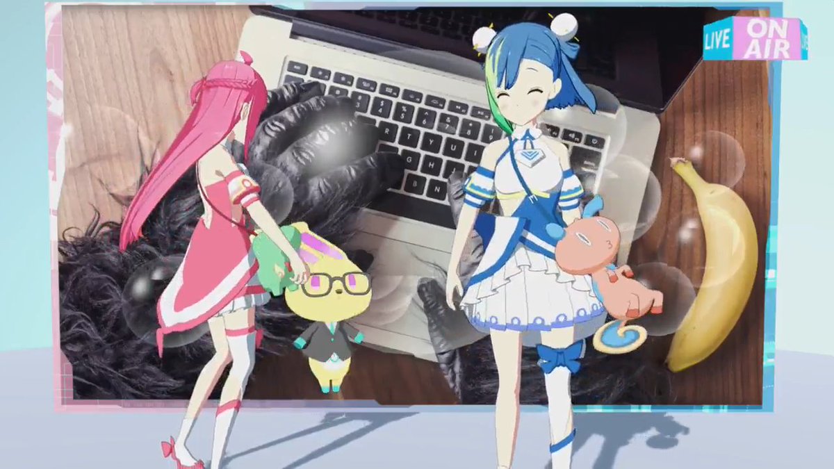 バニーPはバナナだった……? #直感アルゴリズム #生アニメ #kilin_xi バニーPはバナナだった……? #直感アルゴリズム #生アニメ #kilin_xi