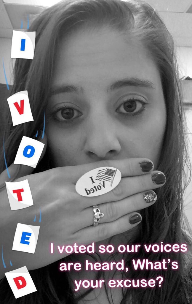 RT @apepple19: @mgyllenhaal #Vote #ElectionDay #IVoted #Whatsyourexcuse https://t.co/2uEe2JADry