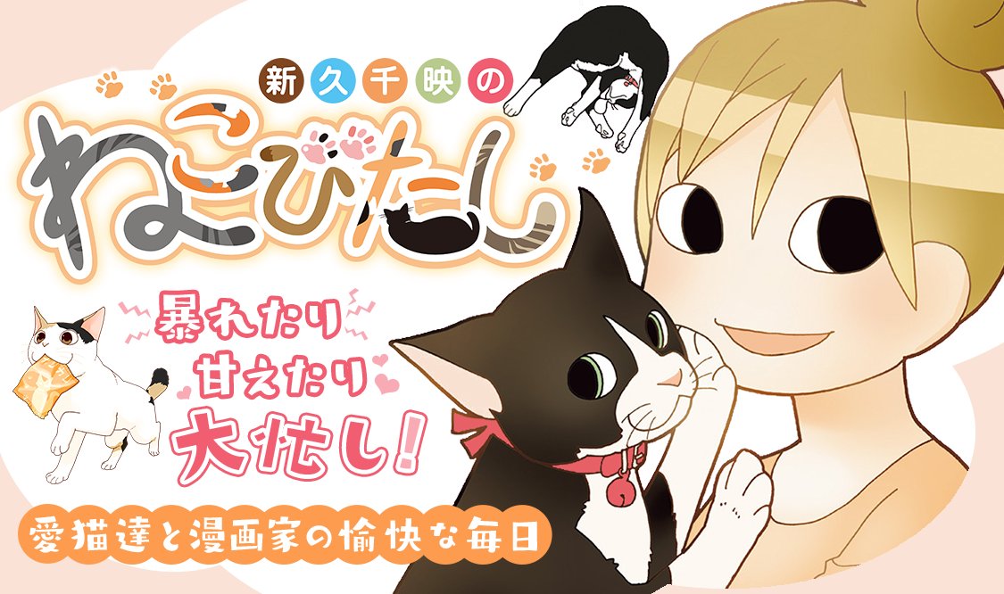 \個性豊かな猫たちが登場🐈☪ #新久千映のねこびたし /大人気作「ワカコ酒」の #新久千映 が放つ、超本気ねこエッセイコ \個性豊かな猫たちが登場🐈☪ #新久千映のねこびたし /大人気作「ワカコ酒」の #新久千映 が放つ、超本気ねこエッセイコ