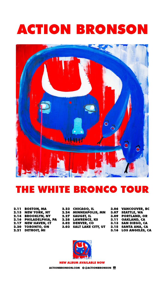 WHITE BRONCO TOUR WITH @rocmarci AND @MeyhemLauren GET YOUR TICKETS NOWWWWWWWWWWWWW!!!!! https://t.co/tjaegPX26i