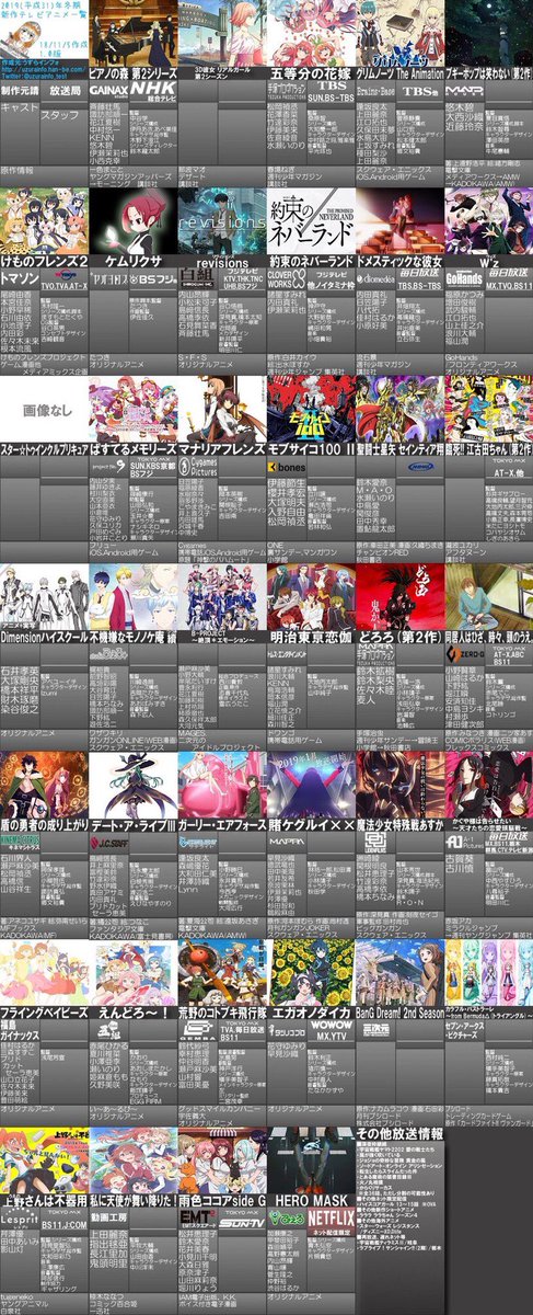とりあえず、5等分の花嫁ケムリクサマナリアフレンズデートアライブ えんとろ〜!不機嫌なモノノ庵荒野のコトブキ飛行隊は観る とりあえず、5等分の花嫁ケムリクサマナリアフレンズデートアライブ えんとろ〜!不機嫌なモノノ庵荒野のコトブキ飛行隊は観る