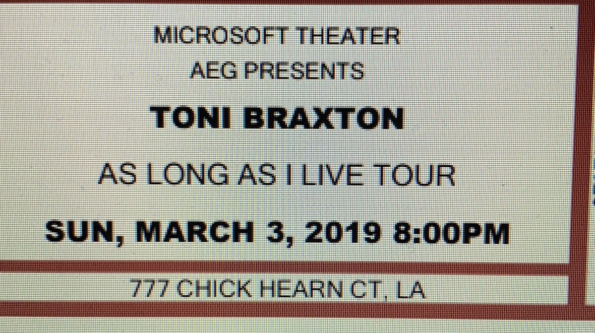 RT @dajuanjohnson: @tonibraxton Had an alarm set for this morning...can’t wait. #longasIlive https://t.co/2Or5o0uSAa