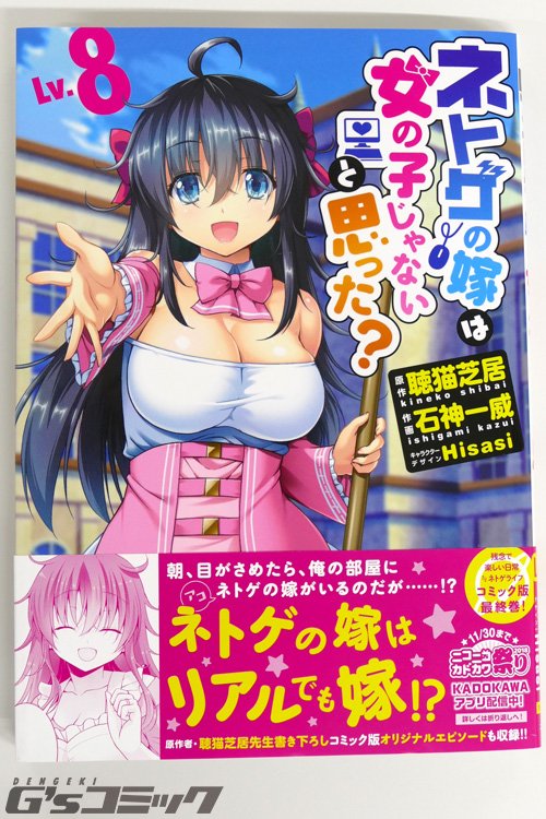 【本日発売♪】コミック版『ネトゲの嫁は女の子じゃないと思った?』最新刊が本日発売!! 自称『ルシアンの妹」との騒動の決着 【本日発売♪】コミック版『ネトゲの嫁は女の子じゃないと思った?』最新刊が本日発売!! 自称『ルシアンの妹」との騒動の決着