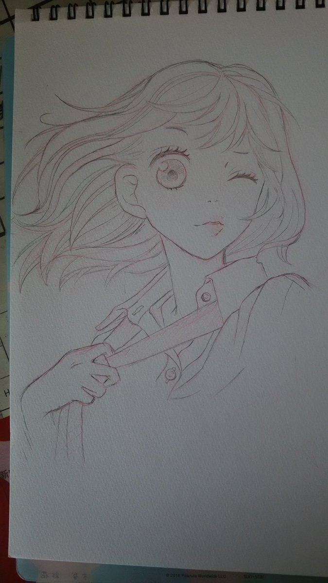 なにかが違う...何が違うのー? #イラスト #アオハライド #吉岡双葉 #絵描きさんと繋がりたい なにかが違う...何が違うのー? #イラスト #アオハライド #吉岡双葉 #絵描きさんと繋がりたい
