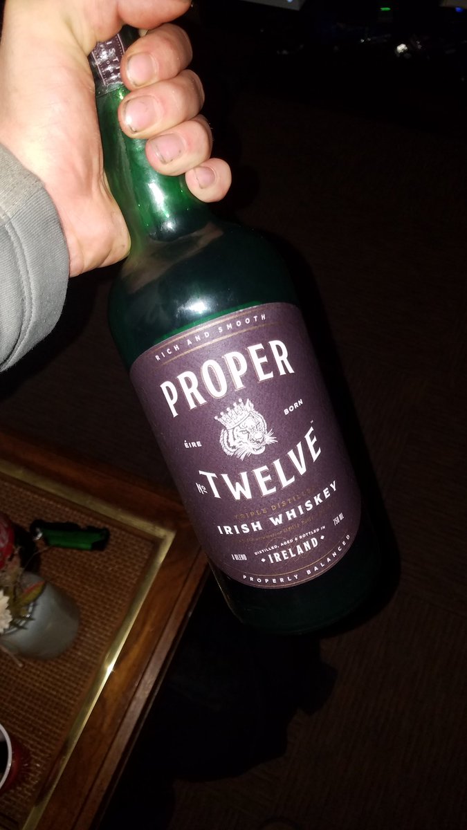 RT @klinesmithm: BEST bottle of whiskey I've ever drank. @TheNotoriousMMA https://t.co/vuRCrbJztM