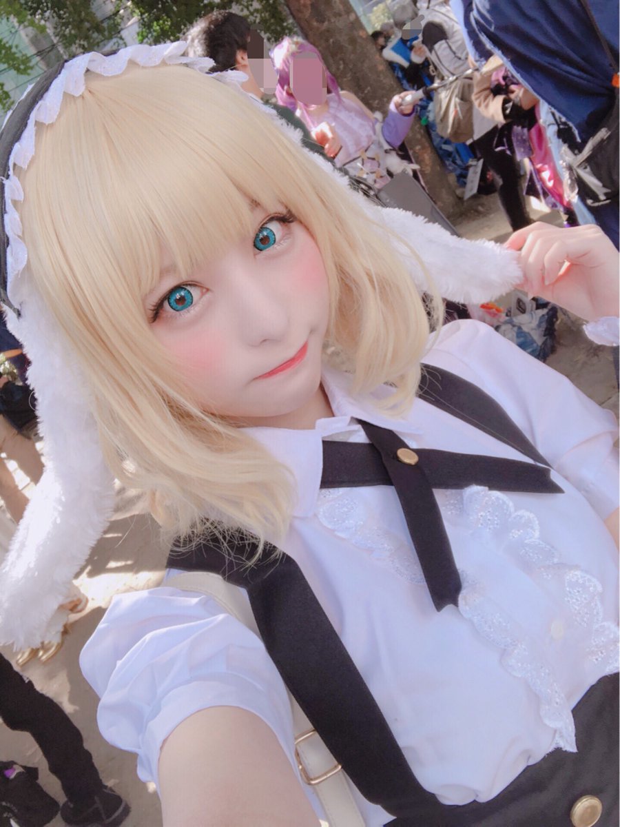 ホココスお疲れ様でした!楽しかったーー!ご注文はうさぎですか?のシャロちゃんで参加しておりました🐰あぁ^~心がぴょんぴょ ホココスお疲れ様でした!楽しかったーー!ご注文はうさぎですか?のシャロちゃんで参加しておりました🐰あぁ^~心がぴょんぴょ