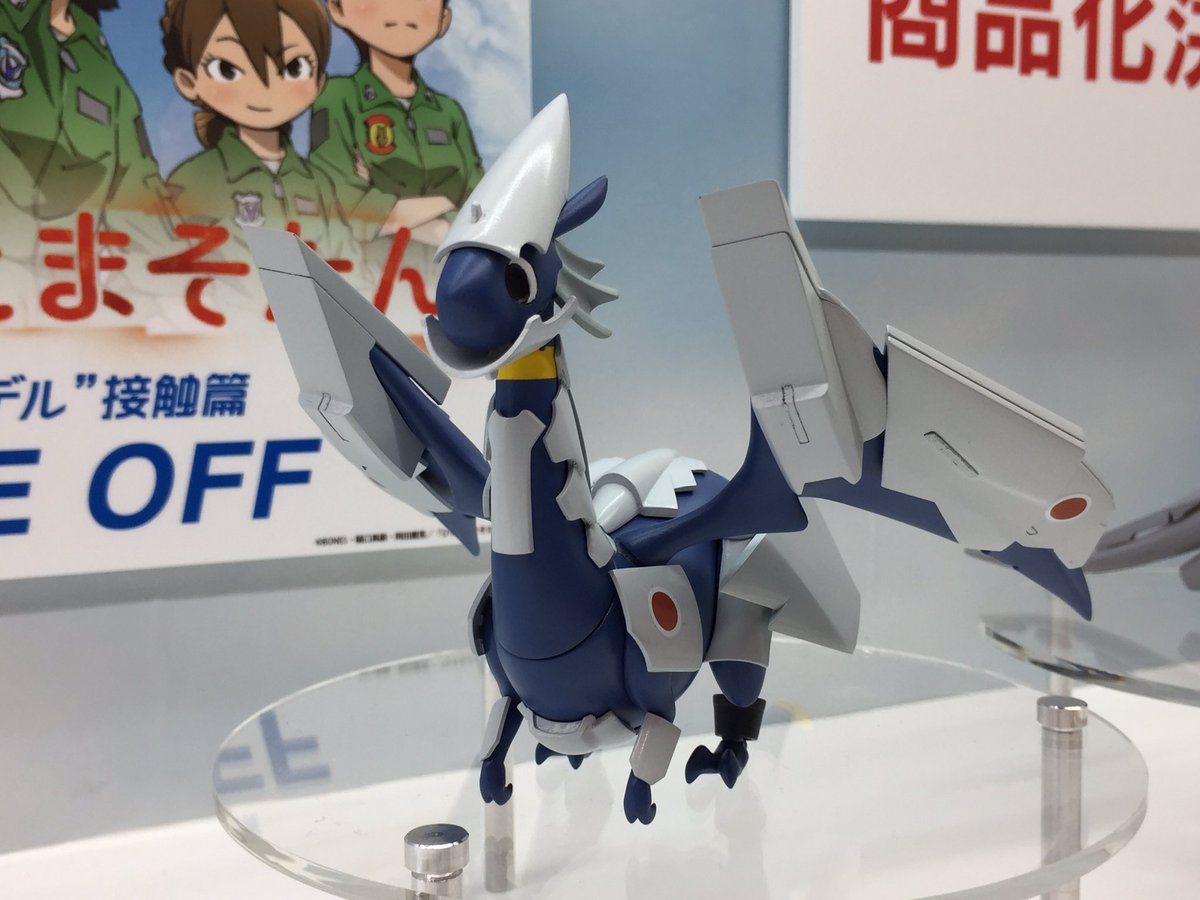 #日曜ビッグ の自衛隊特集見て思い出したが、以前ワンフェスで展示されてたB社のコレ、どうなったのかな?別にF15からまそ #日曜ビッグ の自衛隊特集見て思い出したが、以前ワンフェスで展示されてたB社のコレ、どうなったのかな?別にF15からまそ
