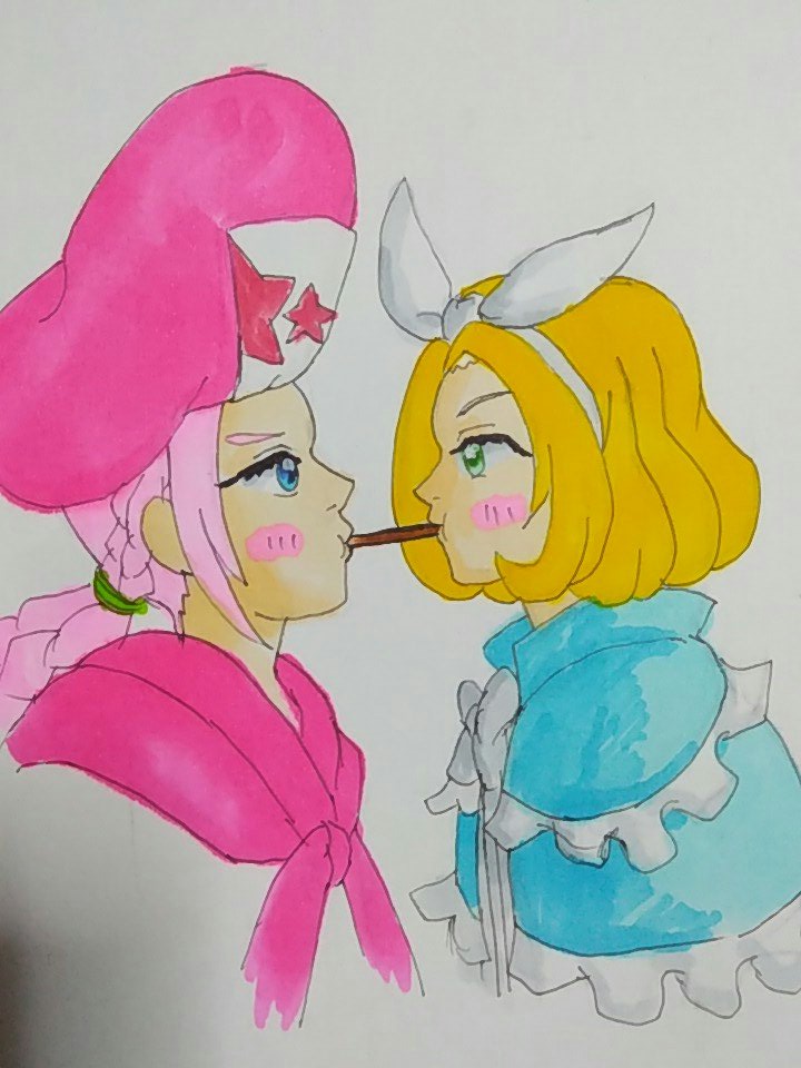 チャイモツでポッキーの日💕💕💕#クラシカロイド #チャイコ #モツ #ポッキーの日 チャイモツでポッキーの日💕💕💕#クラシカロイド #チャイコ #モツ #ポッキーの日
