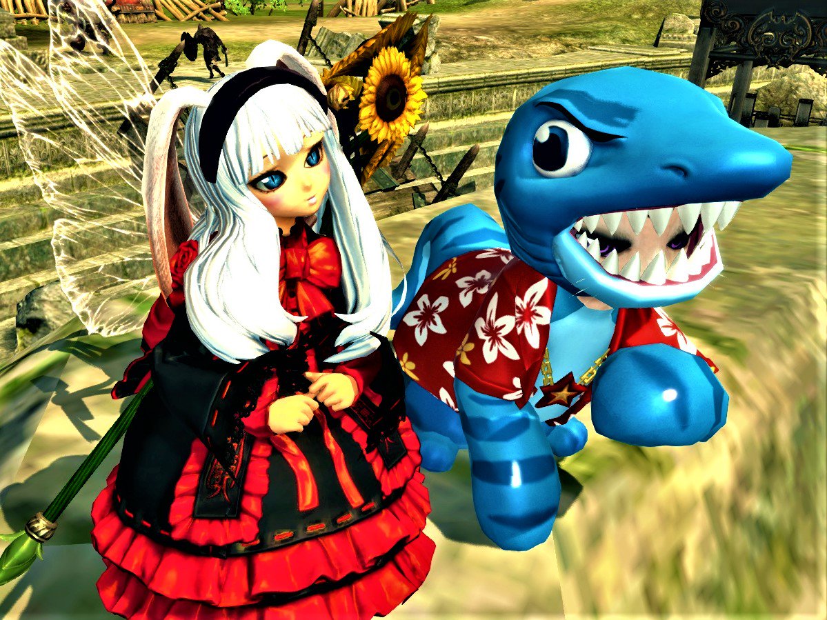 盆地を、ひまわりでいっぱいにする#ブレイドアンドソウル #ブレソ #BnS 盆地を、ひまわりでいっぱいにする#ブレイドアンドソウル #ブレソ #BnS
