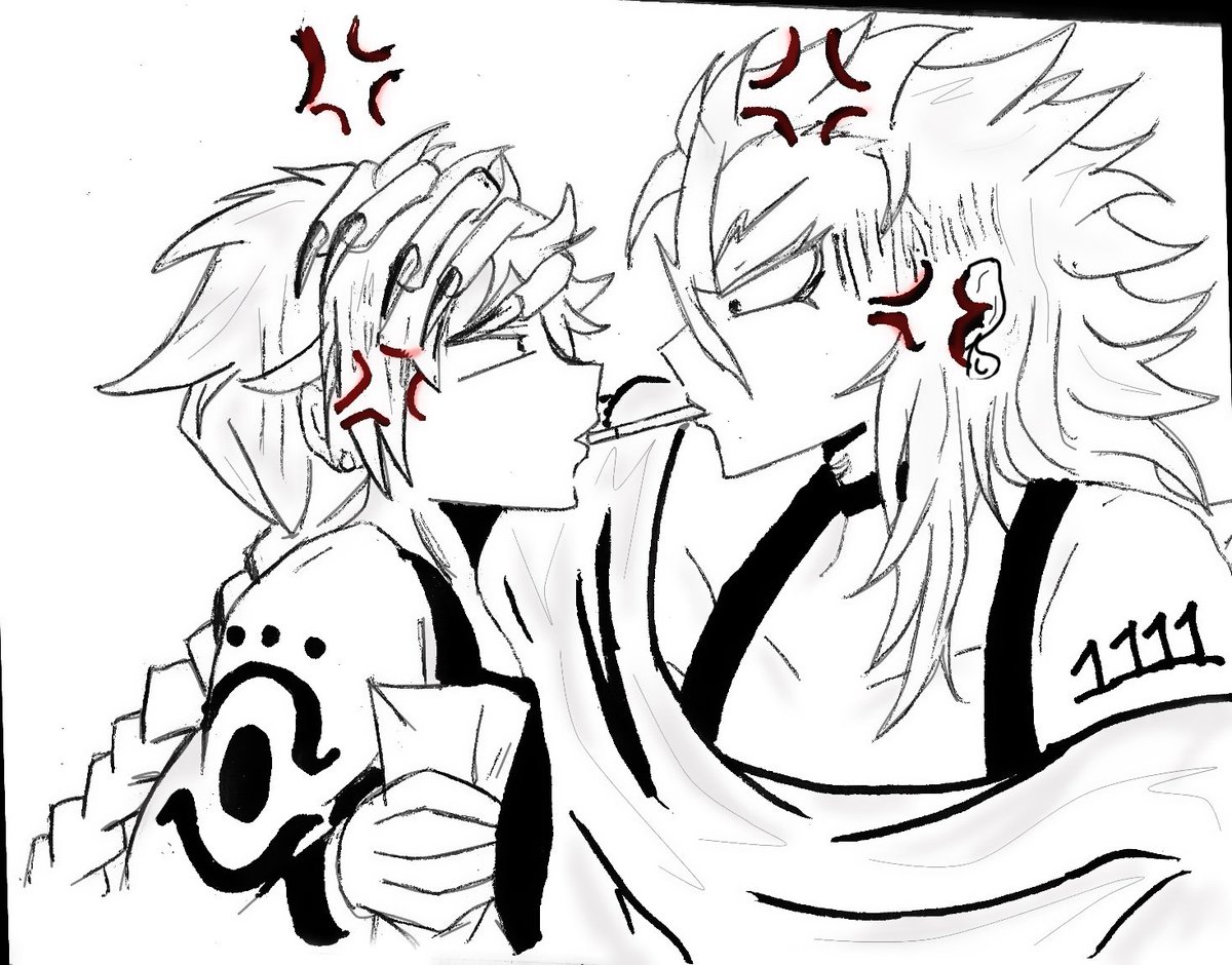 いつも遅く、幸せな一日Pocky day, 11,11,18 UNO AND IKKAKU#nanbaka いつも遅く、幸せな一日Pocky day, 11,11,18 UNO AND IKKAKU#nanbaka