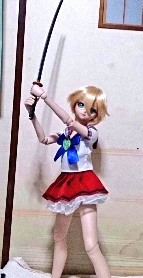 アニメ #ストライクウィッチーズ を観た(*´ω`*)で、カッコ良かったので、レンくんにやらせてみたσ(^_^;)レン『 アニメ #ストライクウィッチーズ を観た(*´ω`*)で、カッコ良かったので、レンくんにやらせてみたσ(^_^;)レン『