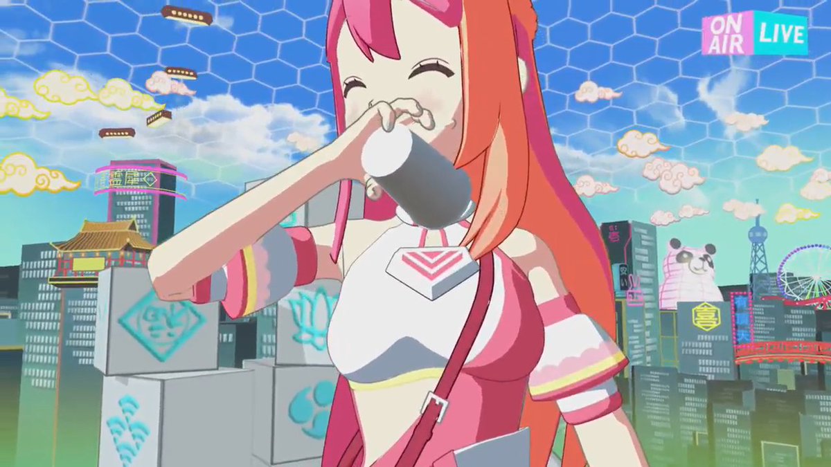飲めてるよー #直感アルゴリズム #生アニメ #kilin_xi 飲めてるよー #直感アルゴリズム #生アニメ #kilin_xi