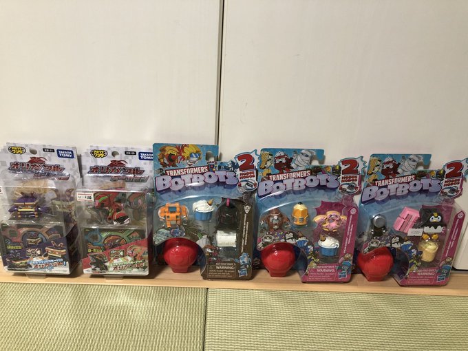 今日の戦利品楽市楽座でBOTBOTSとオリガワルを購入ランブルくんに誕生日プレゼントとして BOTBOTSと相性がいいカ 今日の戦利品楽市楽座でBOTBOTSとオリガワルを購入ランブルくんに誕生日プレゼントとして BOTBOTSと相性がいいカ