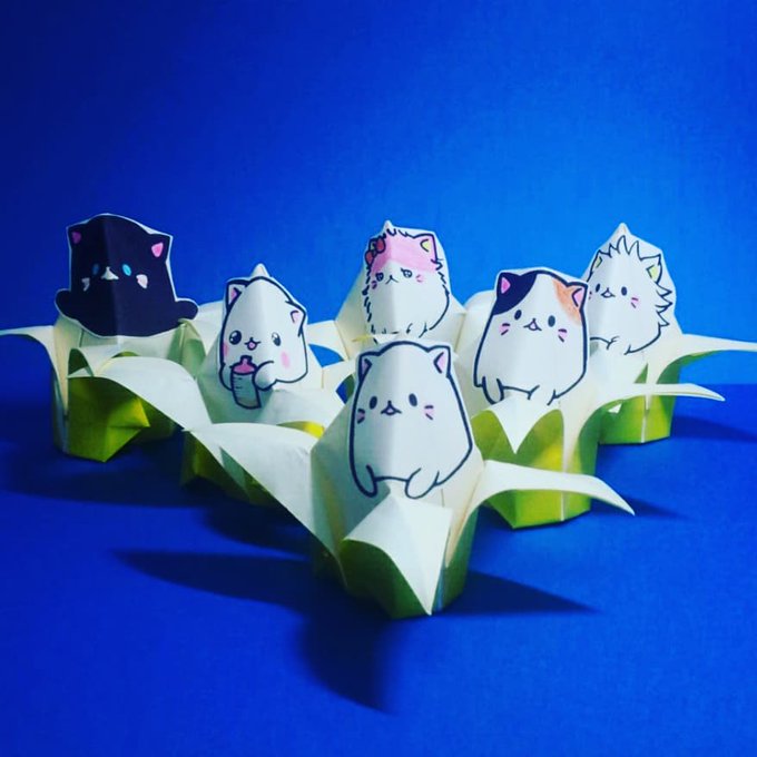 折り紙(origami):ばなにゃ(Bananya)#折り紙 #origami #ばなにゃ #bananya #クーリア 折り紙(origami):ばなにゃ(Bananya)#折り紙 #origami #ばなにゃ #bananya #クーリア