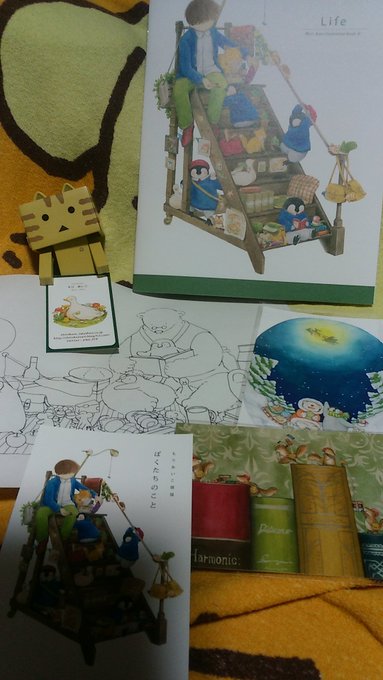 にゃんぼーART HOUSEさん( )に行く。もりあいこさん( )の個展を見て来ました。画集にサインしていただき嬉しかっ にゃんぼーART HOUSEさん( )に行く。もりあいこさん( )の個展を見て来ました。画集にサインしていただき嬉しかっ