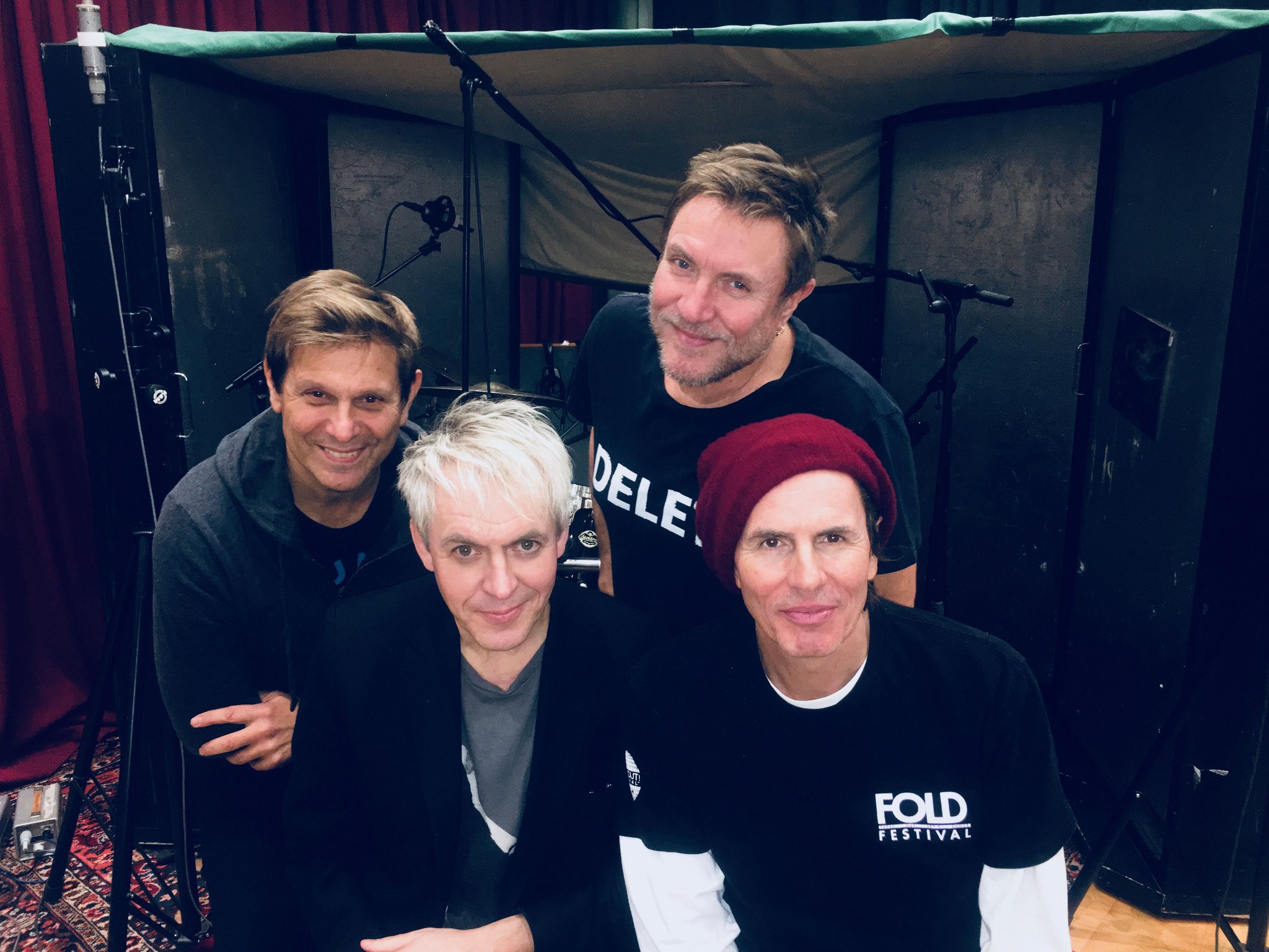 @duranduran 2018, in the studio working on new music. #DD2018 https://t.co/ey1kbBaUXe