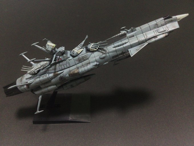 大破アンドロメダ完成です#yamato2202 大破アンドロメダ完成です#yamato2202