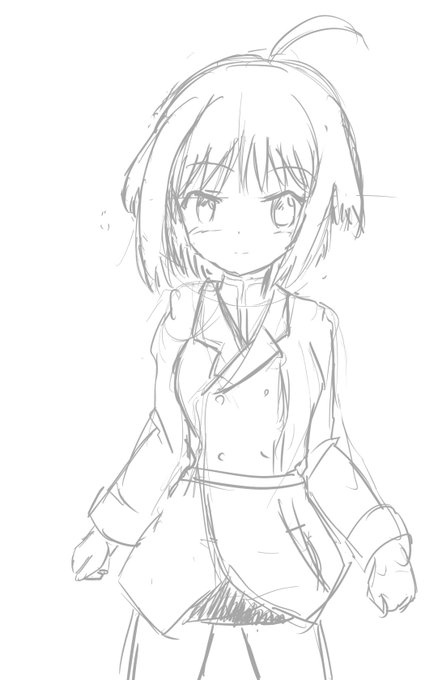 Dog Daysのエクレ描いてみた。 Dog Daysのエクレ描いてみた。