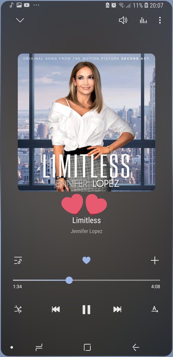 RT @MariolaJLover: This song is amazing #Limitless ❤❤❤???????????????????? @jlo #SecondAct https://t.co/uTFvL6Eyn6