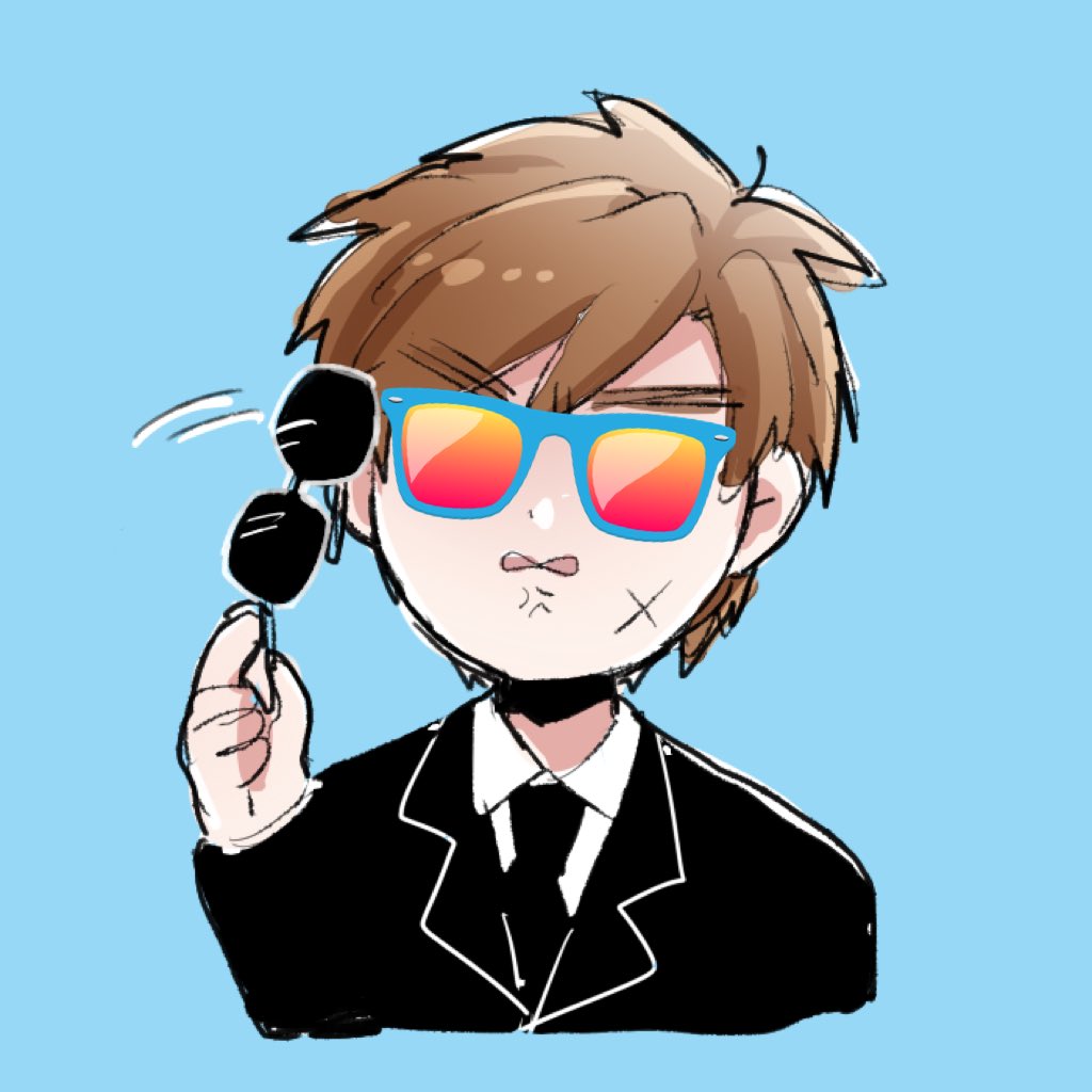 パリピグラサン似合ってるじゃん😎🕺🕺 #フルメタ パリピグラサン似合ってるじゃん😎🕺🕺 #フルメタ