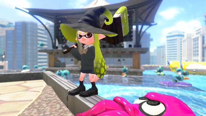 ついに魔女ギア来た~🥳めちゃめちゃカワイイね~~︎☺︎❤︎やまじょコーデにしてみた #Splatoon2 #スプラトゥー ついに魔女ギア来た~🥳めちゃめちゃカワイイね~~︎☺︎❤︎やまじょコーデにしてみた #Splatoon2 #スプラトゥー