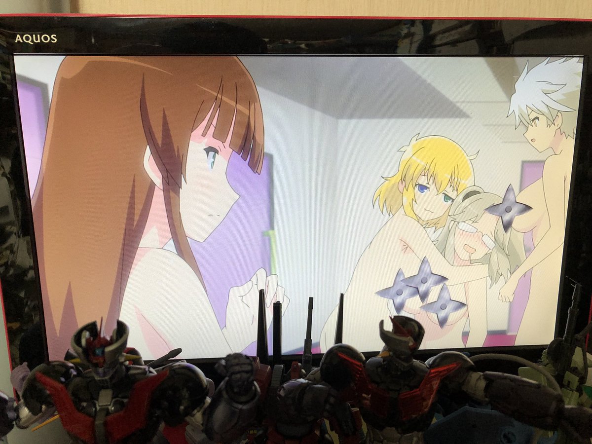地上波の閃乱カグラってこういう規制だったのか…ザ・ニンジャ思い出したー!( ̄▽ ̄)みんなザ・ニンジャ! 地上波の閃乱カグラってこういう規制だったのか…ザ・ニンジャ思い出したー!( ̄▽ ̄)みんなザ・ニンジャ!
