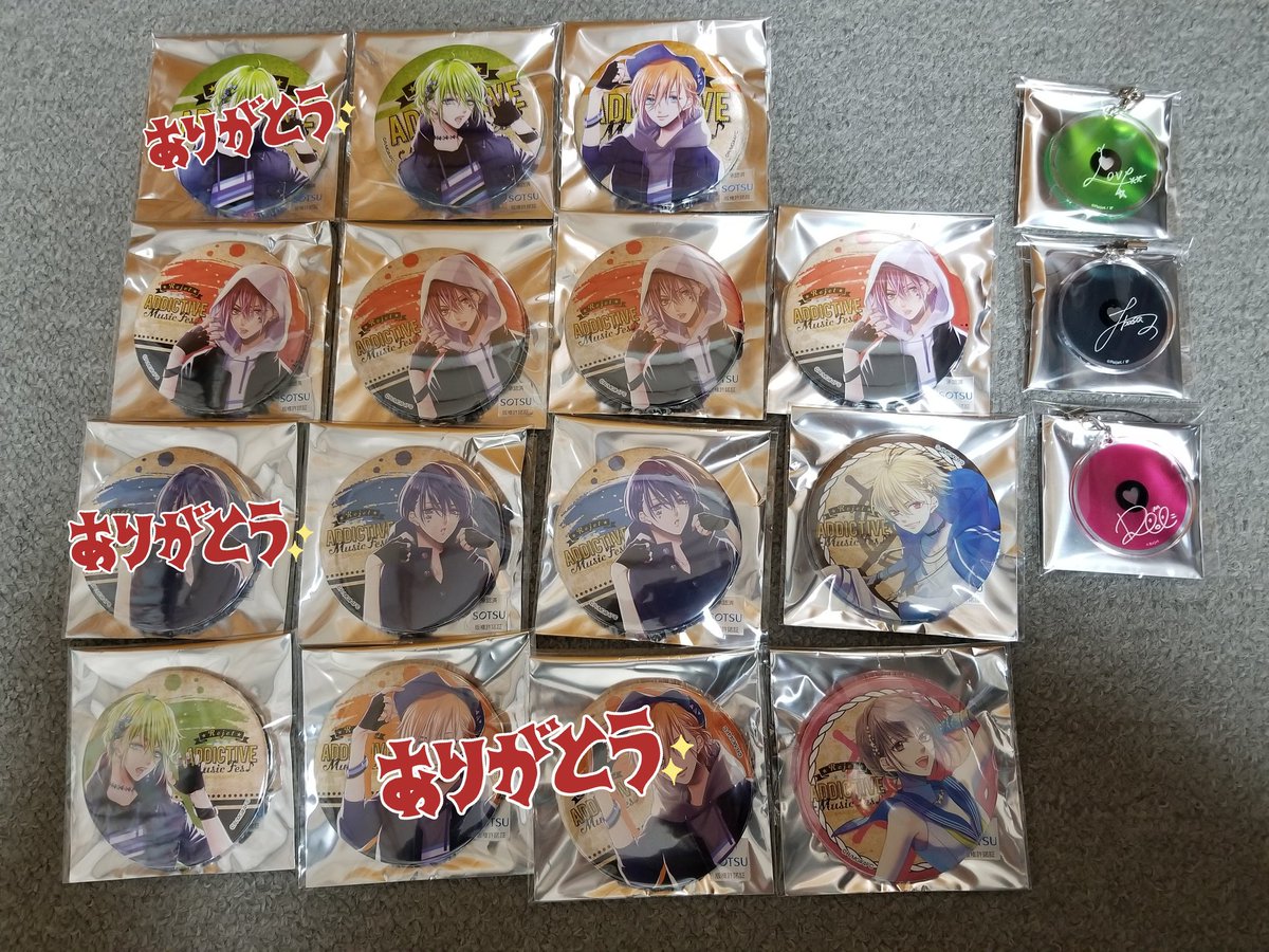 MARGINAL#4 ピタゴラス ピタドルAGF 交換 特典 アクキー 缶バッジディアヴォ マジフォーアクスタ 色紙譲→ MARGINAL#4 ピタゴラス ピタドルAGF 交換 特典 アクキー 缶バッジディアヴォ マジフォーアクスタ 色紙譲→
