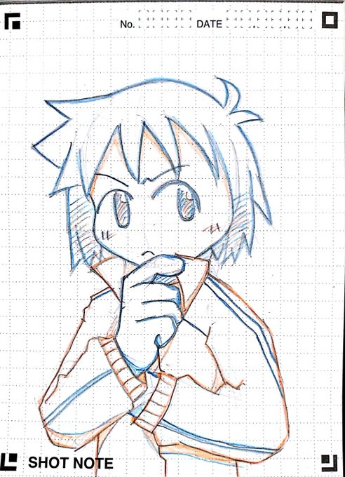 ちょっとした試み。 #ショタ #ロウきゅーぶ! #竹中夏陽 #赤青鉛筆 #アナログ絵 ちょっとした試み。 #ショタ #ロウきゅーぶ! #竹中夏陽 #赤青鉛筆 #アナログ絵